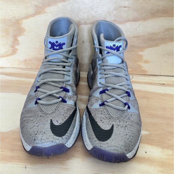Nike -Zoom Clear Out Demarcus Cousins PE-Athletic -Gray -Men's -11.5 -888404-050 - Picture 2 of 9